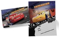 Opakowanie Zaproszenie ZD-004 Auta (5 szt.)