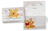 Opakowanie Zaproszenie ZD-020 Kubuś Puchatek (5 szt.)