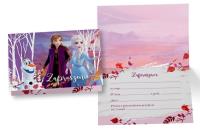 Opakowanie Zaproszenie ZD-021 Kraina Lodu (5 szt.)