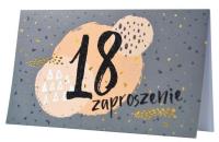 Opakowanie Zaproszenie ZP-008 Urodziny 18 (5 szt.)