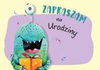 Opakowanie Zaproszenie ZZ-062 Potworek (5 szt.)