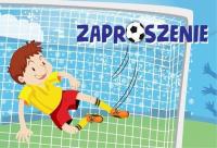 Opakowanie Zaproszenie ZZ-069 Piłkarz, bramka (5 szt.)