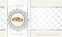 Opakowanie Zawiadomienie PMZ-027 Ślub (5 szt.)