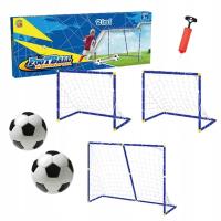 Opakowanie Zestaw 2 bramek z akcesoriami do piłki nożnej