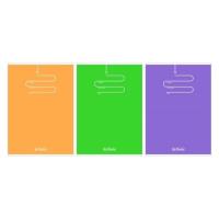 Opakowanie Zeszyt A5/32K linia podw. Color Blocking (10szt)