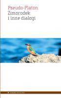 Okładka książki Zimorodek i inne dialogi