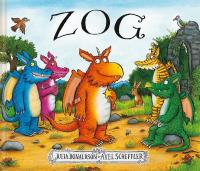 Zog. Autor: Axel Scheffler Julia Donaldson. SmakLiter.pl Okładka książki Zog