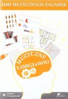 100 muzycznych zagadek. Autor: Trojanowski Tomasz. SmakLiter.pl Okładka książki 100 muzycznych zagadek