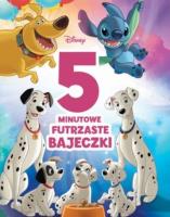 Okładka książki 5-minutowe futrzaste bajeczki. Disney