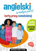 Angielski w małym palcu! Karty pracy samodzielnej. Autor: Zespół redakcyjny Wydawnictwa GREG. SmakLiter.pl Okładka książki Angielski w małym palcu! Karty pracy samodzielnej
