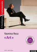 Art. Autor: Yasmina Reza. SmakLiter.pl Okładka książki Art