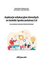 Okładka książki Aspiracje edukacyjne dorosłych w świetle Społeczeństwa 5.0