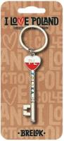 Opakowanie Brelok I love Poland Polska ILP-BRE-A-PL-04