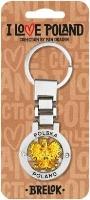 Opakowanie Brelok I love Poland Polska ILP-BRE-E-PL-02