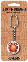 Opakowanie Brelok I love Poland Warszawa ILP-BRE-C-WAR-02