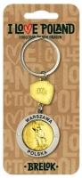 Opakowanie Brelok I love Poland Warszawa ILP-BRE-D-WAR-01