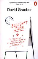 Bullshit Jobs. Autor: David Graeber. SmakLiter.pl Okładka książki Bullshit Jobs