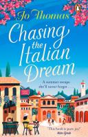 Chasing the Italian Dream. Autor: Thomas 	Jo. SmakLiter.pl Okładka książki Chasing the Italian Dream