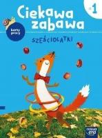 Okładka książki Ciekawa zabawa 6-latki Karty pracy cz.1 2021 NE