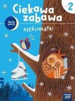 Okładka książki Ciekawa zabawa 6-latki Karty pracy cz.2 2021 NE