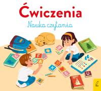 Ćwiczeni Nauka czytania. Autor: Elżbieta Pietruczuk-Bogucka. SmakLiter.pl Okładka książki Ćwiczeni Nauka czytania