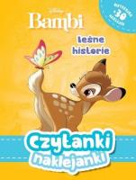 Okładka książki Czytanki naklejanki. Leśne historie. Disney Bambi