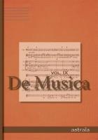 De musica Vol IX. Autor: praca zbiorowa. SmakLiter.pl Okładka książki De musica Vol IX