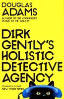 Dirk Gently's Holistic Detective Agency. Autor: Adams Douglas. SmakLiter.pl Okładka książki Dirk Gently's Holistic Detective Agency