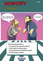 Okładka książki Dowcipy żydowskie