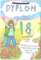 Opakowanie Dyplom - osiemnastka dziewczyna