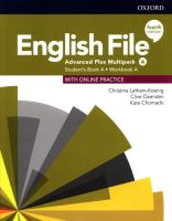 English File Advanced Plus Student's Book/Workbook Multi-Pack A. Autor: Latham-Koenig Christina, Oxenden Clive, Chomacki Kate. SmakLiter.pl Okładka książki English File Advanced Plus Student's Book/Workbook Multi-Pack A