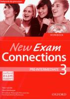Okładka książki Exam Connections New 3 Pre-Intermediate WB OXFORD