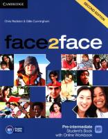 face2face pre Intermediate Student's Book  with Online Workbook. Autor: Redstone Chris, Cunningham Gillie. SmakLiter.pl Okładka książki face2face pre Intermediate Student's Book  with Online Workbook