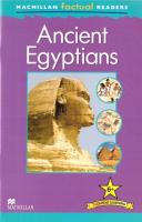 Factual: Ancient Egyptians 6+. Autor: Steele Philip. SmakLiter.pl Okładka książki Factual: Ancient Egyptians 6+