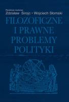 Okładka książki Filozoficzne i prawne problemy polityki