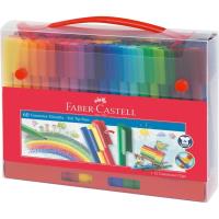 Flamastry Connector Faber-Castell  60 sztuki w walizce. Wydawca: Faber-Castell. SmakLiter.pl Opakowanie Flamastry Connector Faber-Castell  60 sztuki w walizce