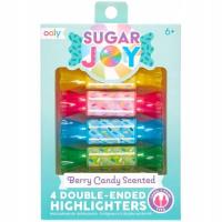 Opakowanie Flamastry pachnące dwie końcówki Cukierki 4 kolory