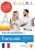 Francuski. Pas de problme ! Kompleksowy kurs. Autor: Pleciński Jacek, Plecińska Maria. SmakLiter.pl Okładka książki Francuski. Pas de problme ! Kompleksowy kurs