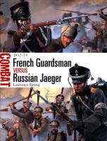 French Guardsman vs Russian Jaeger. Autor: Spring Laurence. SmakLiter.pl Okładka książki French Guardsman vs Russian Jaeger