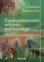 Okładka książki Funkcjonowanie sektora publicznego