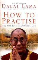 How To Practise. Autor: Dalai Lama. SmakLiter.pl Okładka książki How To Practise