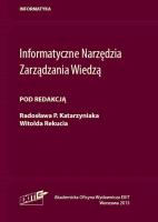 Informatyczne Narzędzia Zarządzania Wiedzą. Wydawca: Exit. SmakLiter.pl Opakowanie Informatyczne Narzędzia Zarządzania Wiedzą