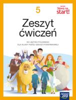 J.Polski SP 5 Nowe Słowa na start! ćw. 2021 NE. Autor: Agnieszka Marcinkiewicz, Ginter Joanna. SmakLiter.pl Okładka książki J.Polski SP 5 Nowe Słowa na start! ćw. 2021 NE