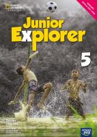 Język angielski Junior Explorer zeszyt ćwiczeń dla klasy 5 szkoły podstawowej EDYCJA 2021-2023. Autor: Mrozik-Jadacka Marta, Wosińska Dorota, Katarzyna Kłopska. SmakLiter.pl Okładka książki Język angielski Junior Explorer zeszyt ćwiczeń dla klasy 5 szkoły podstawowej EDYCJA 2021-2023