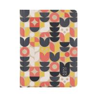 Opakowanie Kalendarz 2021/2022 18-MC tygodniowy Kraft kwiaty