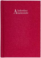 Okładka książki Kalendarz 2021/2022 akademicki A5 tygodniowy NATURA bordo