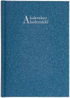 Okładka książki Kalendarz 2021/2022 akademicki A5 tygodniowy NATURA granat