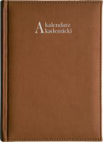 Okładka książki Kalendarz 2021/2022 akademicki A5 tygodniowy VIVELLA brąz