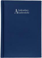 Okładka książki Kalendarz 2021/2022 akademicki A5 tygodniowy VIVELLA granat