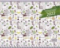 Opakowanie Kalendarz 2022 tygodniowy leżący na podstawce